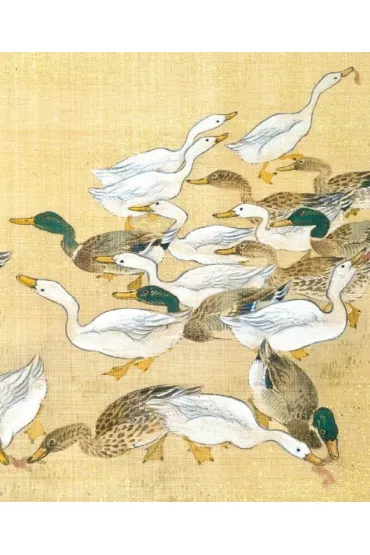 Museums & Galleries Karnet z kopert� Ducks feeding 17x14 cm
