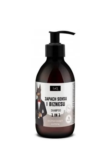LaQ Szampon dla m�czyzn energetyzuj�cy 1w1 Doberman 300 ml