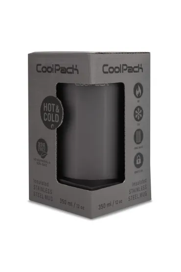 Patio Kubek termiczny Coolpack Coffee Mug Tom Dark Grey 350 ml