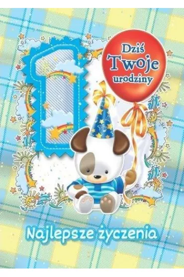 Trend Kartka okoliczno�ciowa Urodziny Roczek MF01