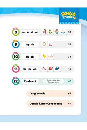 School Phonics 3. Workbook - Grace Hwang, Sonya Park