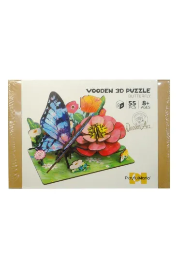 Puzzle drewniane - ��ka 3D Swede