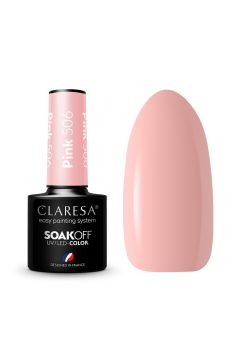Claresa Soak Off UV/LED Pink lakier hybrydowy 506 5 g