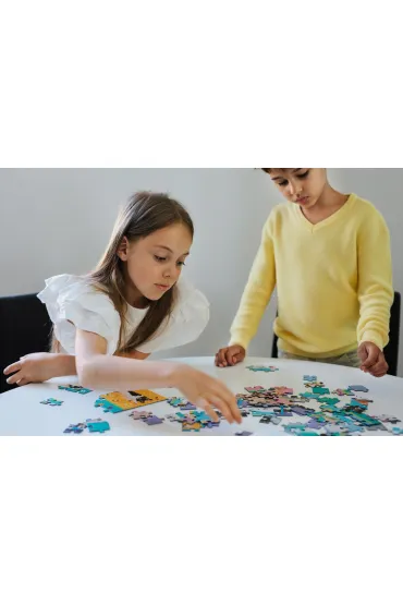 Puzzle 100 el. Glitter. Wspomnienia Belli i Arielki. Disney Princess Trefl