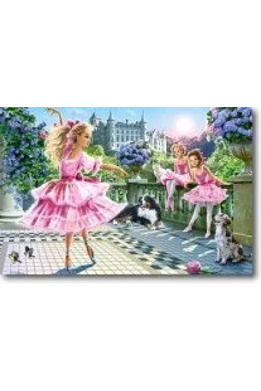 Puzzle 180 el. Baletnice Castorland