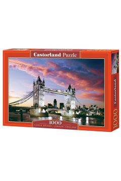 Puzzle 1000 el. Tower Bridge, London England Castorland