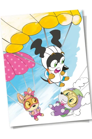 Chi Chi Love. Maluj�, bo lubi�. Dodaj pieskom kolor�w!