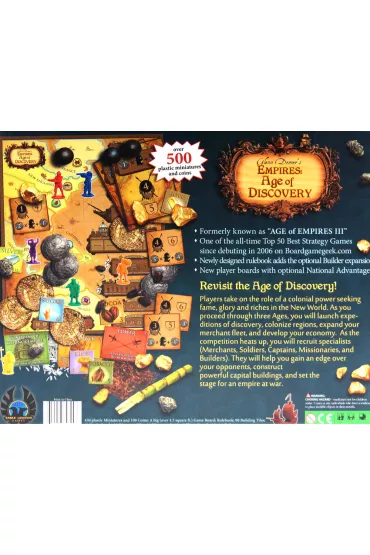 Empires: Age of Discovery Deluxe. Gra planszowa