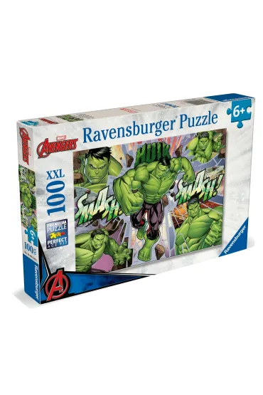 Puzzle dla dzieci 100 el. XXL Hulk Ravensburger