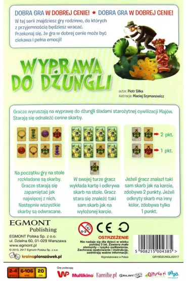 Wyprawa do d�ungli Egmont - Piotr Si�ka