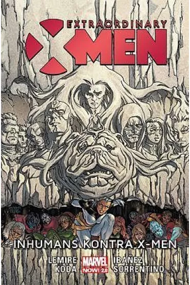 Marvel Now 2.0 Inhumans kontra X-Men. Extraordinary X-Men. Tom 4 - Jeff Lemire, Andrea  Sorrentino