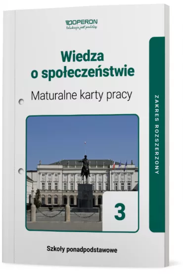Wiedza o spoeczestwie 3. Maturalne karty pracy. Zakres rozszerzony. Szkoy ponadpodstawowe - Artur Derdziak