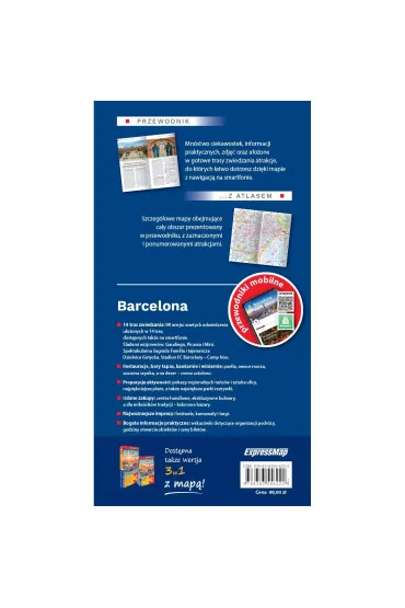 Barcelona. Przewodnik z atlasem 2w1 - Larysa Rogala