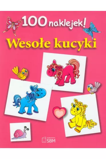 Weso�e kucyki 100 naklejek