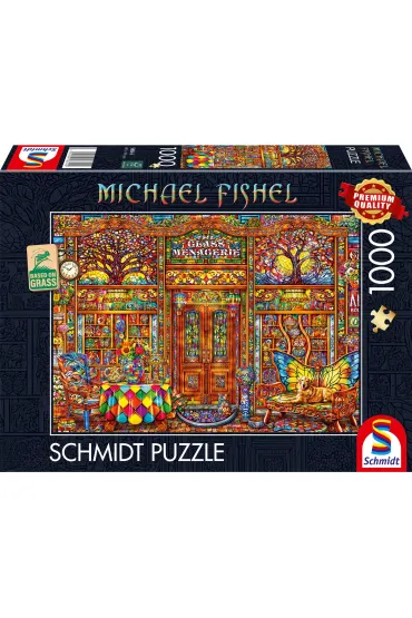 Puzzle 1000 Michael Fishel Szklana mena�eria Schmidt