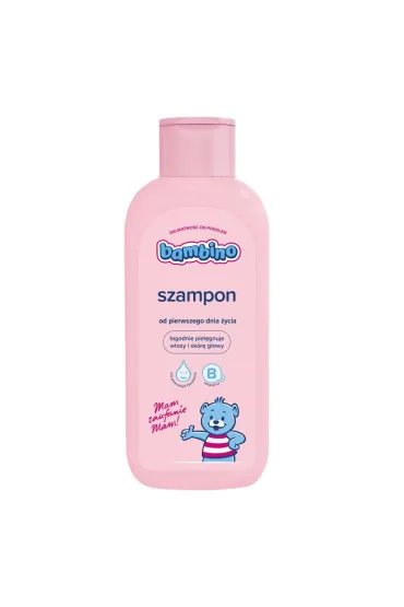 Bambino Szampon z witamin� B3 dla dzieci do cia�a, w�os�w i sk�ry g�owy 400 ml