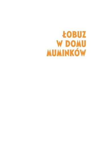 �obuz w domu Mumink�w - Tove Jansson
