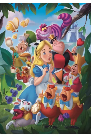 Puzzle 1000 el. Compact Alice In Wonderland Clementoni