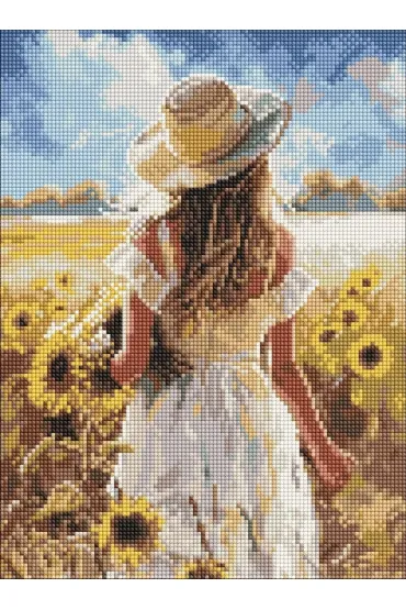 Diamentowa mozaika - W stron� s�o�ca 30x40cm