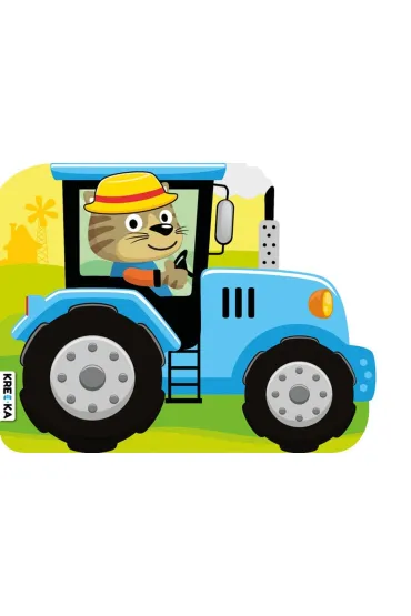 Traktor. Pojazdy dla maluch�w. Kolorowanka