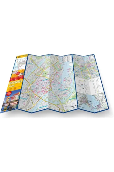 Kopenhaga i Malm�. Laminowana mapa i przewodnik 2w1 - Tomasz Duda