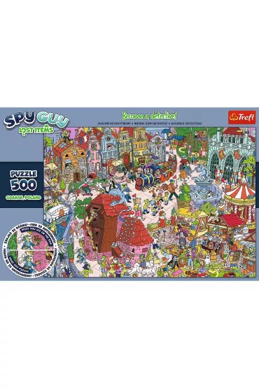 Puzzle 500 el. Spy Guy Gda�sk Trefl