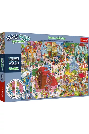 Puzzle 500 el. Spy Guy Gda�sk Trefl