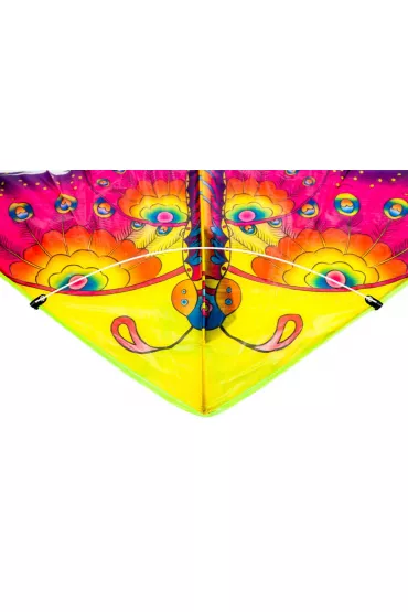 Latawiec du�y 90cm motyl fioletowy