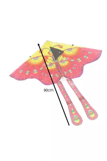 Latawiec du�y 90cm motyl fioletowy