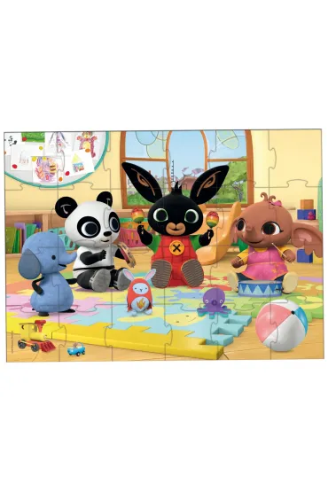Wielkie puzzle pod�ogowe 24 el. Bing 2 Lisciani