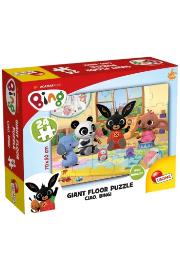 Wielkie puzzle pod�ogowe 24 el. Bing 2 Lisciani