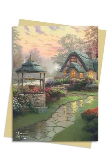Karnet B6 Domek marze� Thomas Kinkade