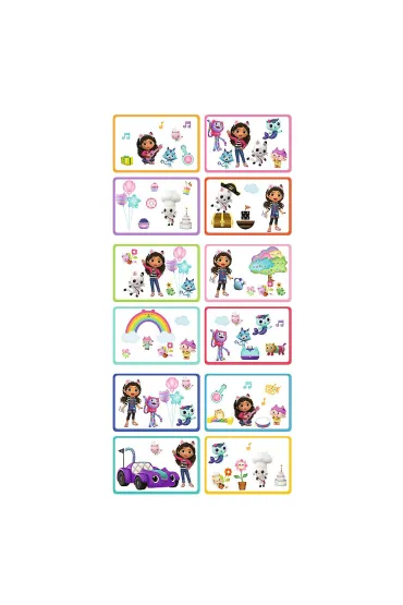 Puzzle magnetyczne. Poznaj �wiat Gabi - Koci Domek Gabi Trefl