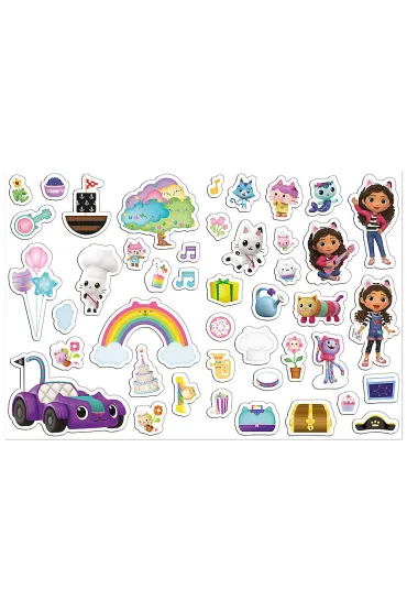 Puzzle magnetyczne. Poznaj �wiat Gabi - Koci Domek Gabi Trefl