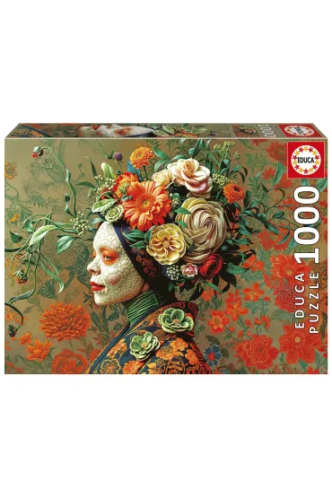 Puzzle 1000 el. Kr�lowa jaszczurek Educa