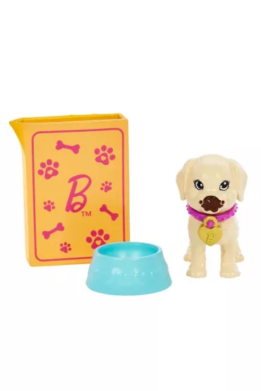 Lalka Barbie Adopcja pieskw. Zestaw + lalka Mattel