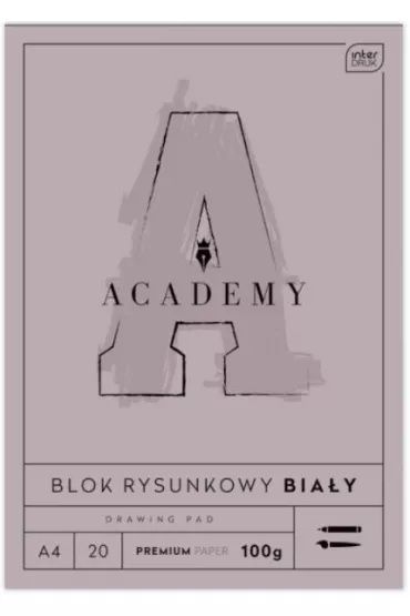 Interdruk Blok rysunkowy A4 100g 20 kartek