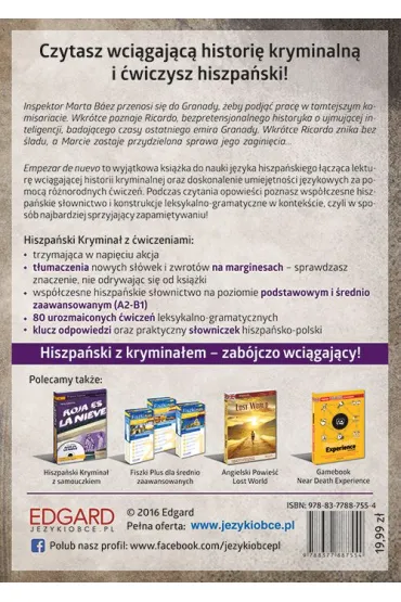 Empezar de nuevo. Hiszpa�ski krymina� z �wiczeniami - Cristina Serrano Baixauli