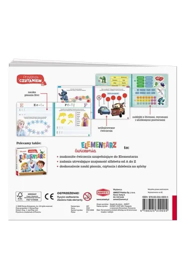 Disney uczy Elementarz �wiczenia 5+ PCC-9306