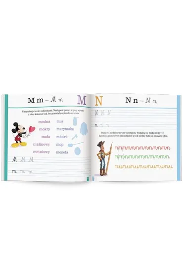 Disney uczy Elementarz �wiczenia 5+ PCC-9306