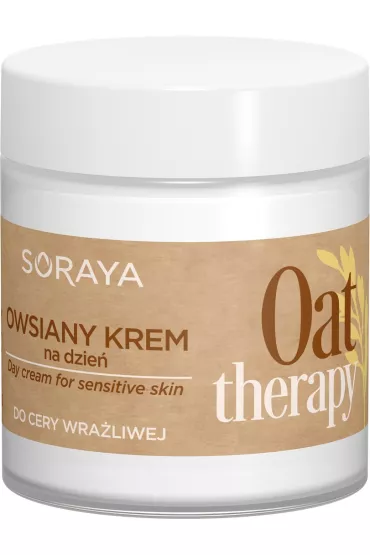 Soraya Oat Therapy Day Cream owsiany krem do twarzy na dzie� do cery wra�liwej 75 ml