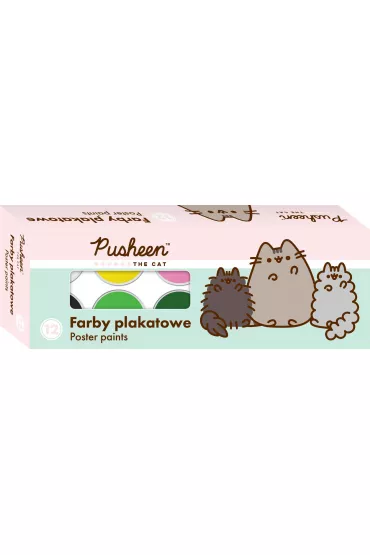 St. Majewski Farby plakatowe Pusheen 12x20ml
