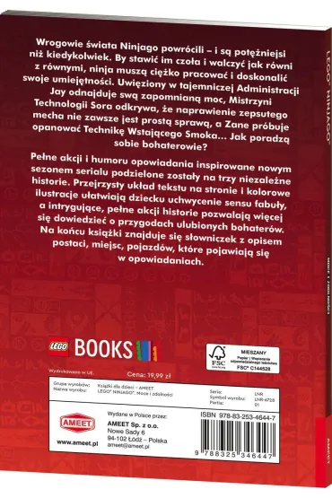 LEGO NINJAGO. Moce i zdolno�ci - Philip  Madden