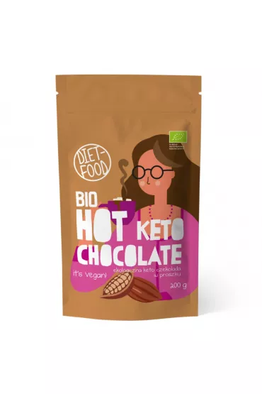 Diet-Food Gorca keto czekolada w proszku 200 g Bio