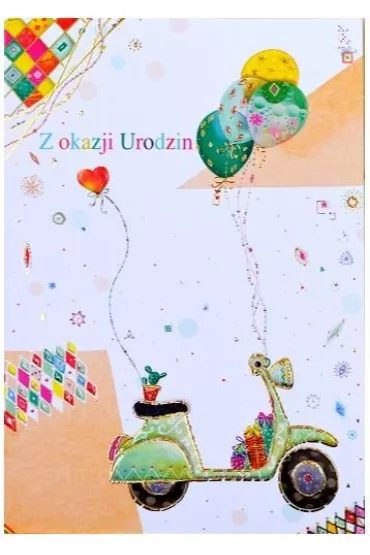 Trend Kartka okoliczno�ciowa Urodziny TS21
