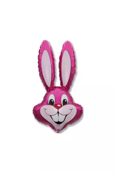 Flexmetal Balon foliowy Rabbit r�owy 90x58cm