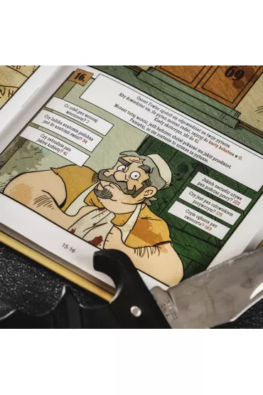 Komiksy paragrafowe Sherlock Holmes. Cie� Kuby Rozpruwacza