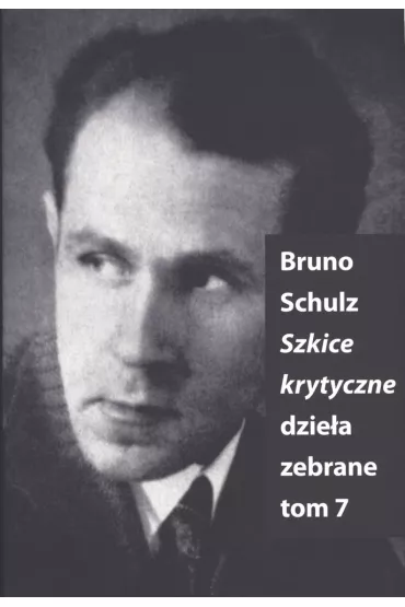 Szkice krytyczne. Dzie�a zebrane. Tom 7 - Bruno Schulz