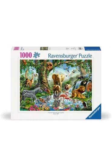 Puzzle 1000 el. Przygoda w d�ungli Ravensburger