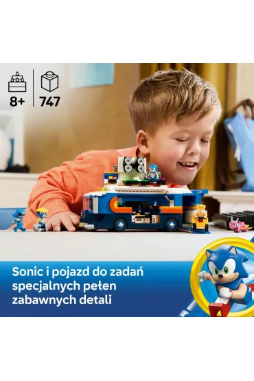 LEGO Sonic the Hedgehog Sonic i pojazd do zada� specjalnych 77006